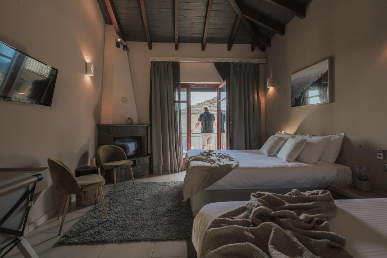 Rouista Tzoumerka Resort Vourgareli الغرفة الصورة