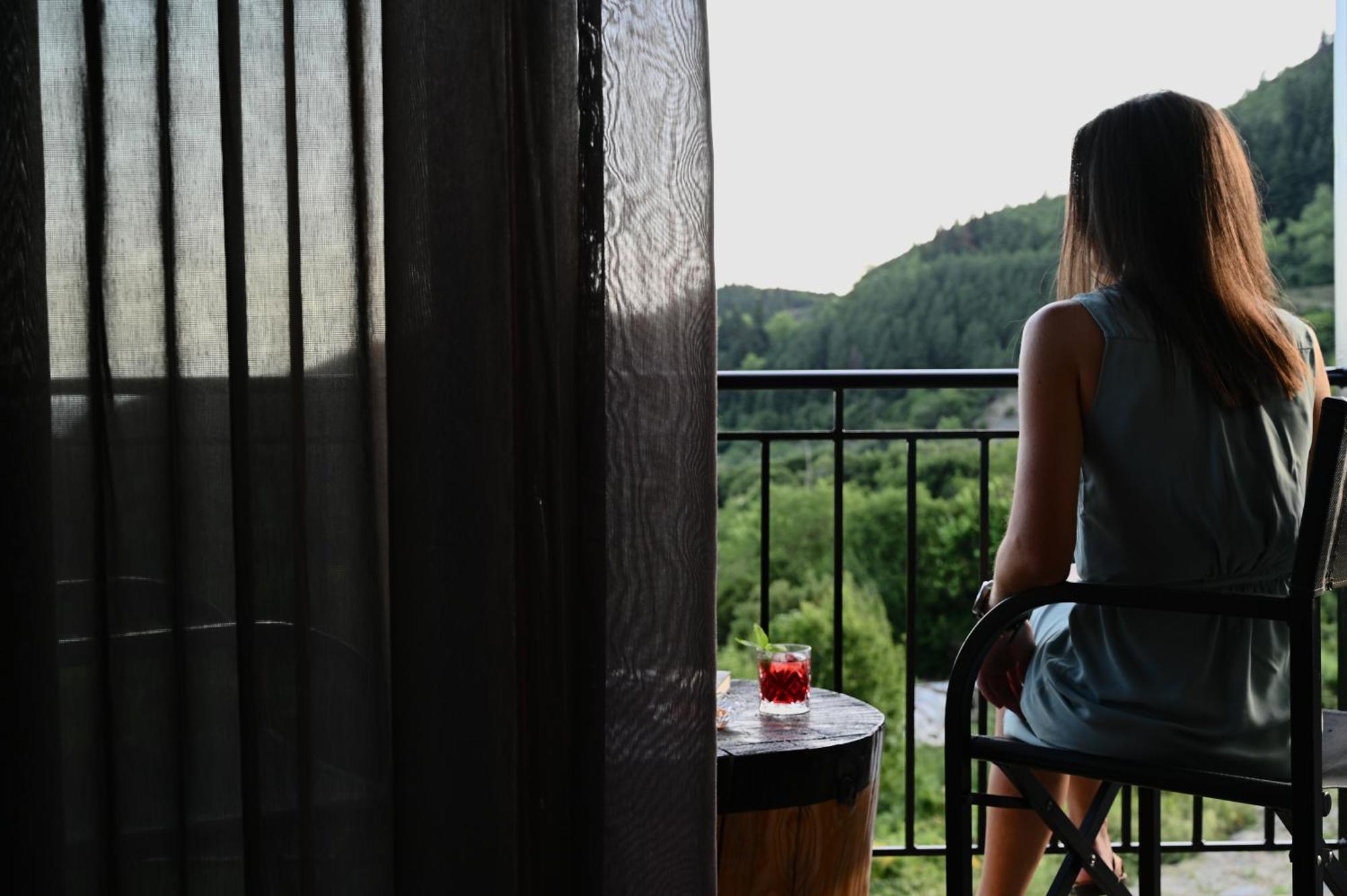 Rouista Tzoumerka Resort Vourgareli الغرفة الصورة
