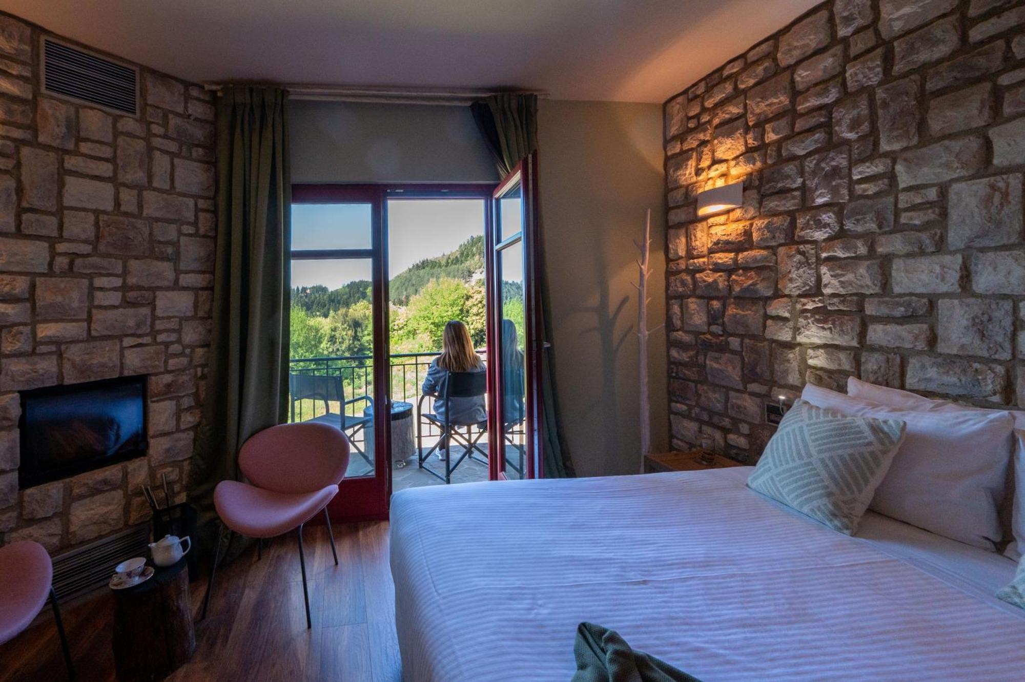 Rouista Tzoumerka Resort Vourgareli المظهر الخارجي الصورة